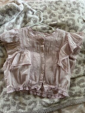 Loveshack Fancy Nora heritage top